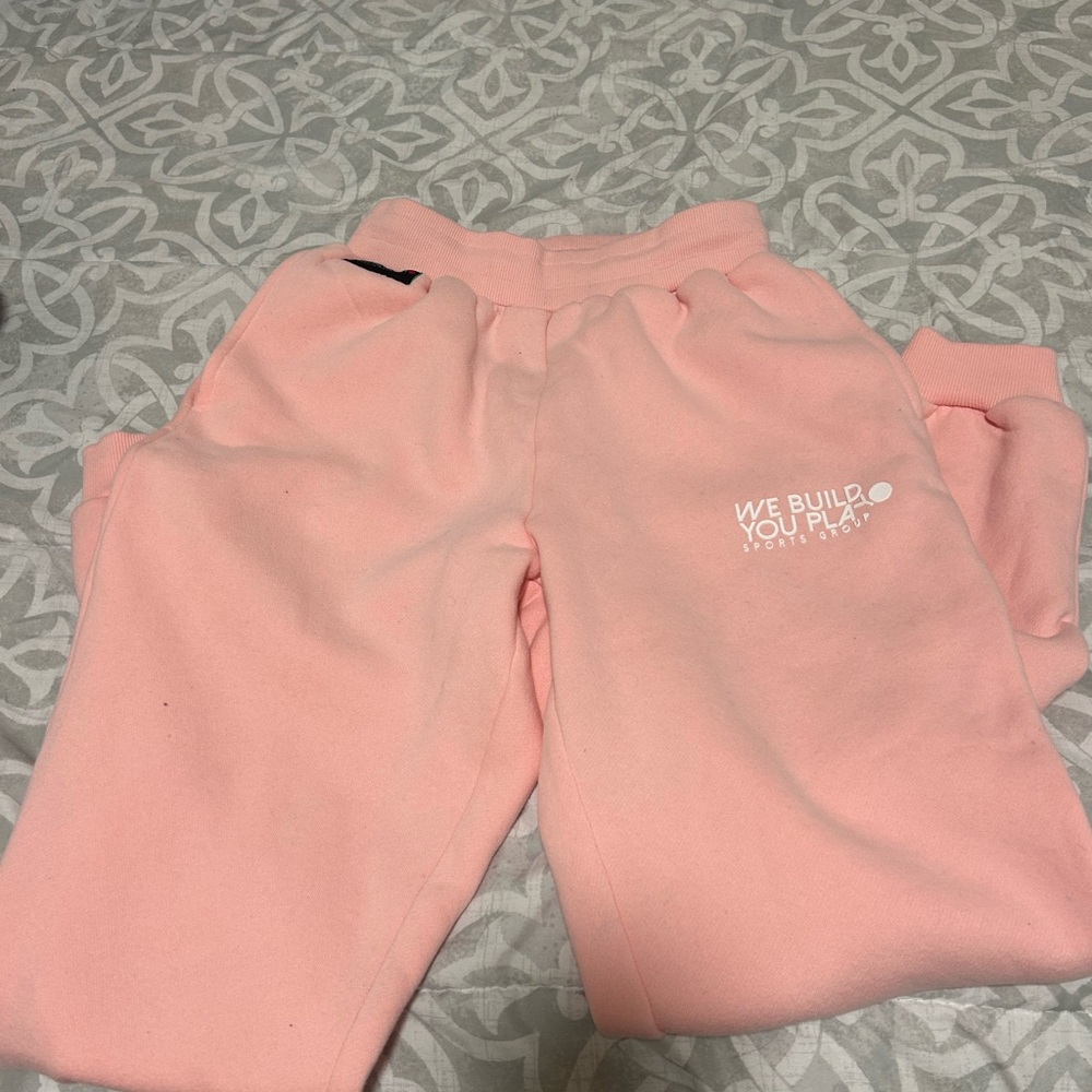 Kids Pink Sweatpants
